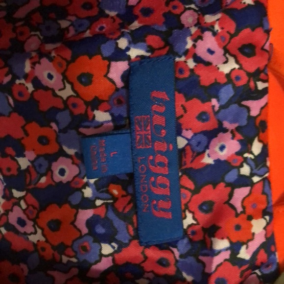 Bright Orange Blazer By Twiggy Size Large - Picture 5 of 6